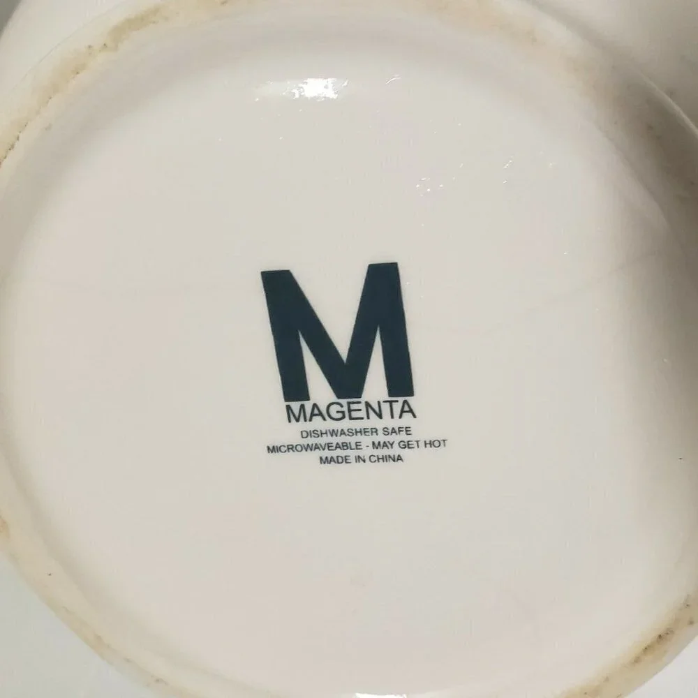 Magenta White Teapot Artisan Collection by Magenta ~ NO LID